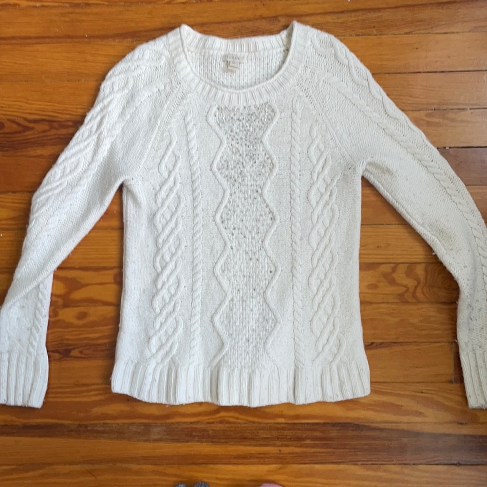 White sweater